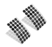 FUNNETOYU 2 Hojas Pegatinas Adhesivas para Pantallas Móviles Nano Clicker Unidades Redondas para Smartphones Tablets y Mandos Alta Adhesión y Claridad Visual