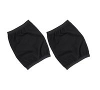FUNNETOYU 2 Piezas Bandas de Sudoración Duraderas, Bandas de Brazo Flexibles, Negro, Recubrimiento de Plata PU, Reduce la Hinchazón y Mejora la Flacidez Brazos, para Baloncesto y Yoga