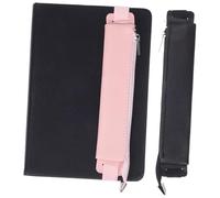 FUNNETOYU 2 Piezas Estuche para Bolígrafos con y Soporte Elástico Funda Portátil Rosa y para Planificadores y Cuadernos Organizador y Seguro para Estudiantes y Oficina