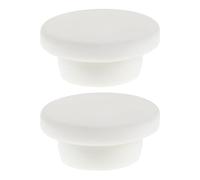 FUNNETOYU 2 Piezas Tapón de Goma Redondo para Drenaje de Congelador 2,5 CM, 2 Piezas, Tapón de Drenaje para Refrigerador y Arcón Congelador, Resistente a Bajas Temperaturas, Accesorio para