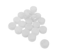 FUNNETOYU 20 Piezas Bolas de Sonajero para Niña Insertos de Plástico para Reparación y DIY de Juguetes de Agitación Seguros y Duraderos