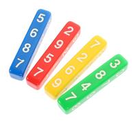 FUNNETOYU 2juegos Cálculo Matemático Niño Niña y De Educativos De Dominó Mejorar Habilidades De Cálculo y Coordinación Mano-Cerebro