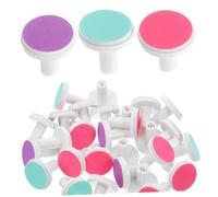 FUNNETOYU 30 Piezas Almohadillas Reemplazo Para Uñas Eléctrica Para Bebés Cabezas De Pulido Suaves Y Silenciosas Compatibles Con Múltiples Cuidado Seguro Para Recién Nacidos
