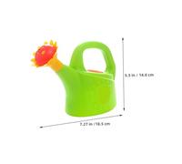 FUNNETOYU 3piezas Juguete De Regadera para Regadera De Juguete De Plástico Portátil Bonita De Baño para Educación Temprana para Interiores y Exteriores Infantil para Regar Plantas Agua