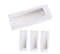 FUNNETOYU 4 Piezas Bolsas de Vino Decorativas con Ventana Transparente para Fiestas Cumpleaños y Elegantes y Resistentes para Presentaciones de Botellas
