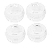 FUNNETOYU 4piezas Cubiertas De Seguridad Para Estufas Tapas De Interruptor De Estufa De Gas Protector De Cocina Para Perillas De Gas Tapa Encimera Cubre Fuegos Cocina