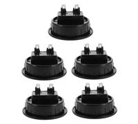 FUNNETOYU 5 Abrazaderas Para Cable De Altavoz Terminales Para Cable De Altavoz Conector De Clavija Conectores Banana Terminales
