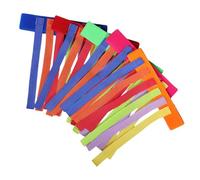 FUNNETOYU 5 Piezas Atrapar Colas para Cinturones Elásticos de Colores para Actividades al Aire Jardín de Infancia Equipo Sensorial para Coordinación Interacción Social y Trabajo Equipo