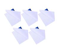 FUNNETOYU 5 Piezas Formulario De Registro De Inventario Libro De Registro Contable Cuaderno Planificador De Presupuesto Libro Mayor De Contabilidad Notebook De Gastos e Ingresos Azul Papel