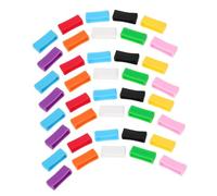 FUNNETOYU 50 Piezas Retenedores de Correa de Reloj de Silicona Flexibles y Duraderos Anillos Sujetadores para Relojes Deportivos y Uso Diario Fácil Reemplazo y Resistente al Sudor