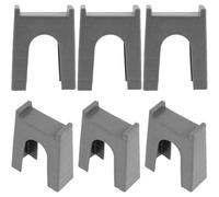 FUNNETOYU 6 Piezas de Soportes para Puentes de Tren de Juguete Accesorios Ferroviarios para Vías de Tren Pilares Robustos para Construcción de Puentes Ideales para Juegos Infantiles y