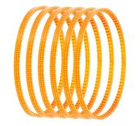 FUNNETOYU 6piezas Cinturones Reutilizables para Máquina De Algodón De Azúcar De Repuesto para Accesorios De Fabricación De Correas Resistentes para Uso Comercial y Hogar