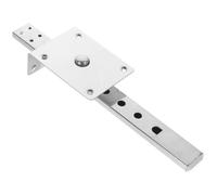 FUNNETOYU Accesorio de Limpiar para Silla Peluquería Elevador de Soporte de Reposacabezas en Hierro Plata Soporte Estable y Fácil para Salón de Belleza y Barbería