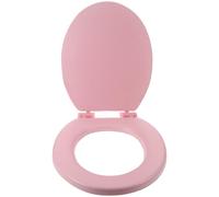FUNNETOYU Asiento de Inodoro en Espuma con Cierre Lento y Funda Acolchada en Forma O para Reemplazo en Baños de Hogar y Hotel