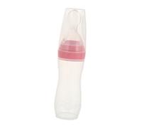 FUNNETOYU Biberón Exprimidor de Ergonómica para Bebés Dispensador de Alimentos Infantiles Diseño Portátil y Fácil Limpieza para Papillas y Purés