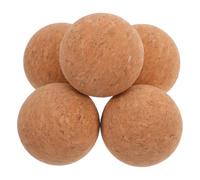 FUNNETOYU Bolas de Corcho para Futbolín 36Mm 5 Unidades Accesorio Ligero y Duradero para Futbolín de Mesa Estándar Adecuado para Reemplazo y Juegos en Casa o Recreo Escolar