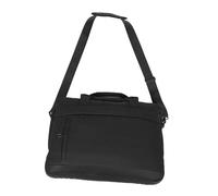 FUNNETOYU Bolso de Mensajero para Portátil con Forro Acolchado Engrosado para Negocios y Viajes, Bolsa Ejecutiva de Hombro Negra, Protección contra Impactos, Interior Espacioso y Diseño