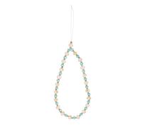 FUNNETOYU Cadena Colgante para Teléfono Móvil de Cristal Decorativa Correa Desmontable y Resistente para Colgar Móviles y Llaves Verde D