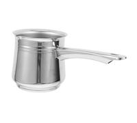 FUNNETOYU Cafetera Turca de Acero Inoxidable Olla Multifuncional para Café y Bebidas Resistente y Duradera para Uso Diario Hogar y Camping