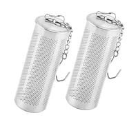 FUNNETOYU Coladores De Bolas De Té De Acero Inoxidable 304 Grandes, Filtros De Té Reutilizables Malla Fina Resistentes a Altas Temperaturas Para Infusor Portátil En Hogar y Oficina 2 Piezas