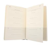 FUNNETOYU Cuaderno de Gratitud Portátil para Estudiantes Diario de Reflexiones Personales Planificador Ligero y Compacto Libreta de Escritura Chic para Cultivar la Gratitud Diaria