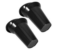 FUNNETOYU Cubos Negros para Escupidera de Vino Occidental 2 Unidades Reutilizables de Plástico Tamaño Pequeño 164 X 127 X 127 CM Accesorios para Cata de Vinos Eventos y Degustaciones