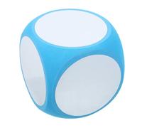 FUNNETOYU Datos Gigantes de Espuma Borrables DIY Dados Educativos para Aulas Interactivo Seguro y Reutilizable para Matemáticas y Lengua