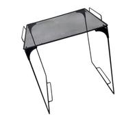 FUNNETOYU Estante De Almacenamiento Metálico Plegable para Taquillas Organizador De Hierro Negro para y Gimnasio Estante Apilable para Baño y Oficina Práctica De Almacenamiento