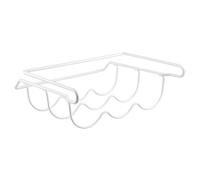 FUNNETOYU Estante de Hierro para Nevera Organizador de Botellas de Cerveza Soporte Portátil para Refrigerador Resistente y Fácil de Limpiar para Congelador y Vinoteca