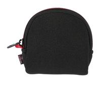 FUNNETOYU Estuche para Filtros De Lentes Portátil Redondo para Cámara, Tamaño S, Negro, Bolsa Ligera y Plegable para Almacenamiento y Protección Fotografía