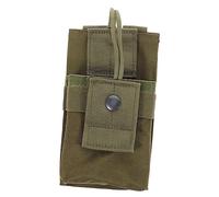 FUNNETOYU Estuche para Radio Portátil, Soporte, Bolsa Resistente de Nylon Verde para Cinturón, Uso Exterior, Usuario Profesional, Color Verde