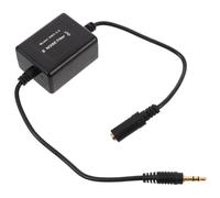 FUNNETOYU Filtro de Audio para Coche Aux sin Alimentación Supresor de Zumbidos y Ruido Sistemas Estéreo Aislador de Bucle de para Mejorar Sonido Vehículos y Equipos Domésticos