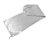 FUNNETOYU Funda Plegable para Escalera de Tela Oxford Color Plata con Resistencia UV para Almacenamiento en Exteriores y Reparación del Hogar