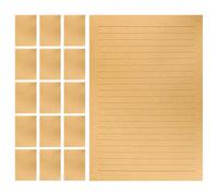 FUNNETOYU Hojas De 300 Hojas Vintage Kraft Stationery Paper Lined Writing Letter Paper For Retro Correspondence Poems Invitations Crafts And Scrapbooking With Classic Design