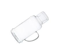 FUNNETOYU Jarra de Vidrio Transparente Resistente al Calor de Borosilicato Tetera Resistente Altas Temperaturas con Asa Grande Jarra de Agua Fría para Uso Doméstico y Oficina Capacidad