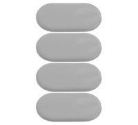 FUNNETOYU Juego de 4 Topes para Asiento de Inodoro y Bidé de Plástico, Duraderos y Fáciles de Limpiar, Ideales para Baños Escolares y Domésticos
