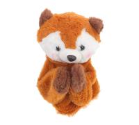 FUNNETOYU Juguete de marioneta de Mano títere de Manos de Animales de Peluche títeres de Animales de Peluche Modelo de simulación Animal títere Animal marioneta de Boxeo Felpa Marrón