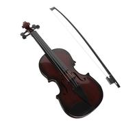 FUNNETOYU Juguete Violín Miniatura para Instrumento Musical Simulado Cuerdas Ajustables Colores Aleatorios para Principiantes y Desarrollo Musical Color Aleatorio Color Aleatorio