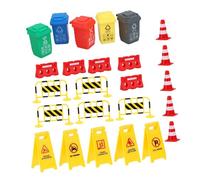 FUNNETOYU Juguetes Señales Tráfico para Conos y Barreras Plásticas Educativas Interactivo para Aprendizaje y Seguridad Vial