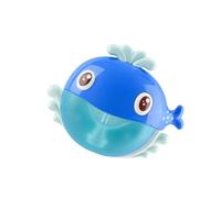 FUNNETOYU Máquina de Burbujas Eléctrica Forma de Ballena, Juguete de Baño Ligero y Colorido para Bebés, sin Pilas, Adecuado para Piscina, Ducha y Bañera, Entrenador de Coordinación Manual
