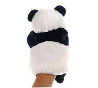 FUNNETOYU Marioneta de Mano Oso Panda de Peluche 25 Cm para Niños Juguetes Interactivos Narrador de Cuentos Educación y Juegos de rol Infantil