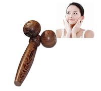 FUNNETOYU Masajeador Facial de Madera para Cara y Piernas, Herramienta de Masaje que Promueve la Circulación Sanguínea y Masajea cualquier Parte del Cuerpo