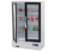 FUNNETOYU Mini Frigorífico para Casa de Muñecas Modelo de Nevera en Miniatura de Plástico Color Plata 1 Unidad Accesorio Decorativo para Muebles y Manualidades Juguete de Simulación