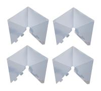 FUNNETOYU Miniproyector 3D Holográfico Portátil Ventosa de PVC, 4 Piezas para Experimentos Científicos y Juegos Educativos Infantiles
