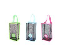 FUNNETOYU Organizador de Bolsas de Basura de Malla PVC Colgante para Cocina Diseño Transpirable y Uso Prolongado, Soporte Adecuado para Almacenamiento y Reciclaje