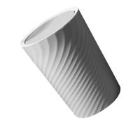 FUNNETOYU Papelera con Tapa Abatible para Baño Oficina y Cocina Basurero Doméstico de Plástico Diseño Compacto Basurero Práctico para Hogar 1 Pc