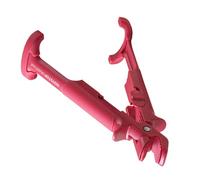 FUNNETOYU Pinza de Cocina Antideslizante Inoxidable con Doble Cabeza Resistente al Calor para Sartenes y Platos Herramienta Multifuncional para Cocinas y Restaurantes