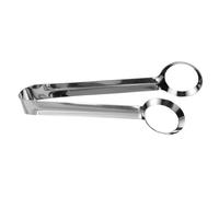 FUNNETOYU Pinzas de Cocina de Acero Inoxidable Antideslizantes para Huevos y Alimentos Pequeños, Ligeras y Portátiles, Ideales para Cocinar y Picnics al Aire Libre