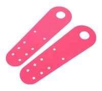 FUNNETOYU Protector de Puntera Pink para Patines de Cuero Rosa, 1 Par