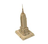 FUNNETOYU Puzzle de Madera Educativo para Modelo del State de Construcción Manual para Mejorar Coordinación y Creatividad Regalo para Cumpleaños